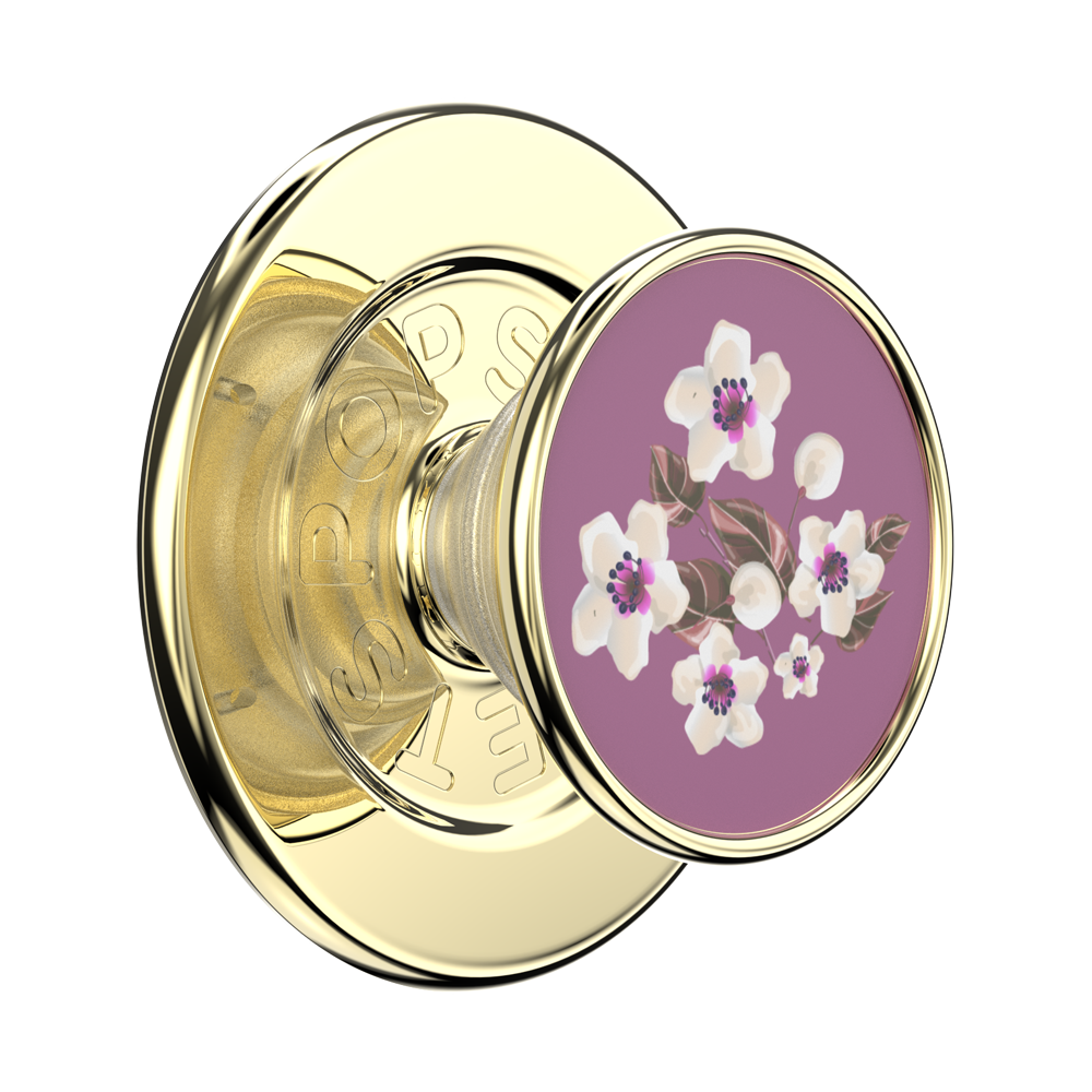 Enamel Floral Mauve — MagSafe PopGrip - US 57662