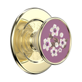 Enamel Floral Mauve — MagSafe PopGrip - US 57662