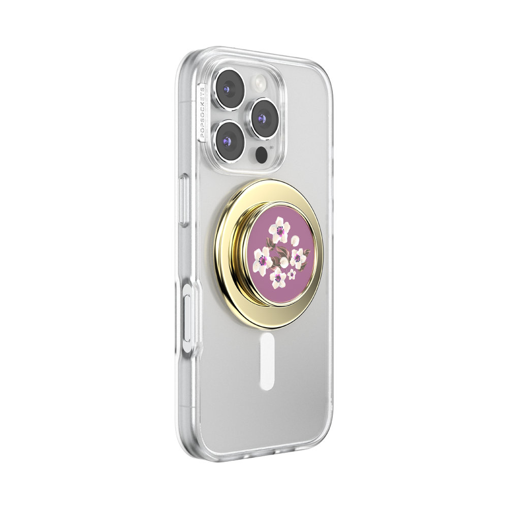Enamel Floral Mauve — MagSafe PopGrip - US 57662