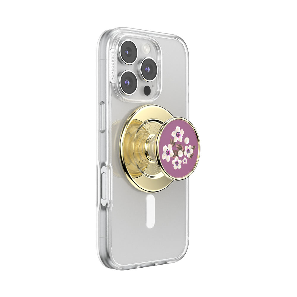 Enamel Floral Mauve — MagSafe PopGrip - US 57662