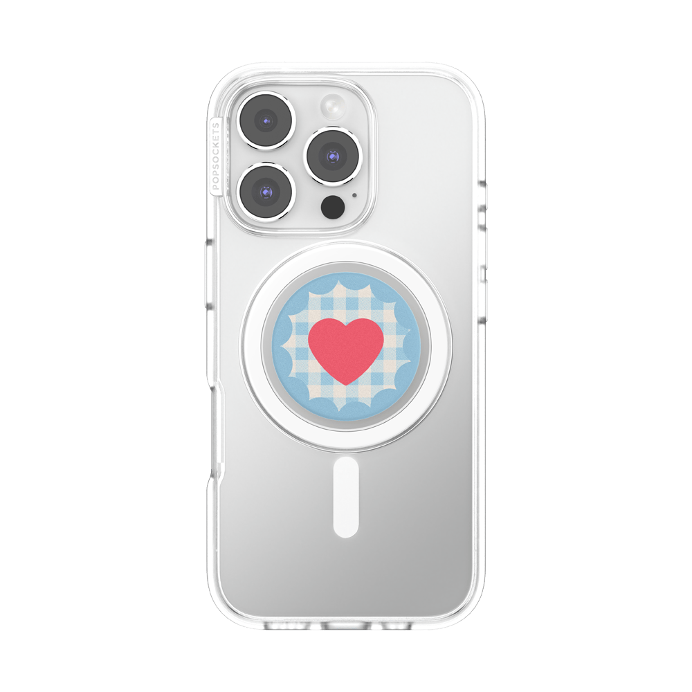 Gingham Heart —  MagSafe PopGrip - US 79400