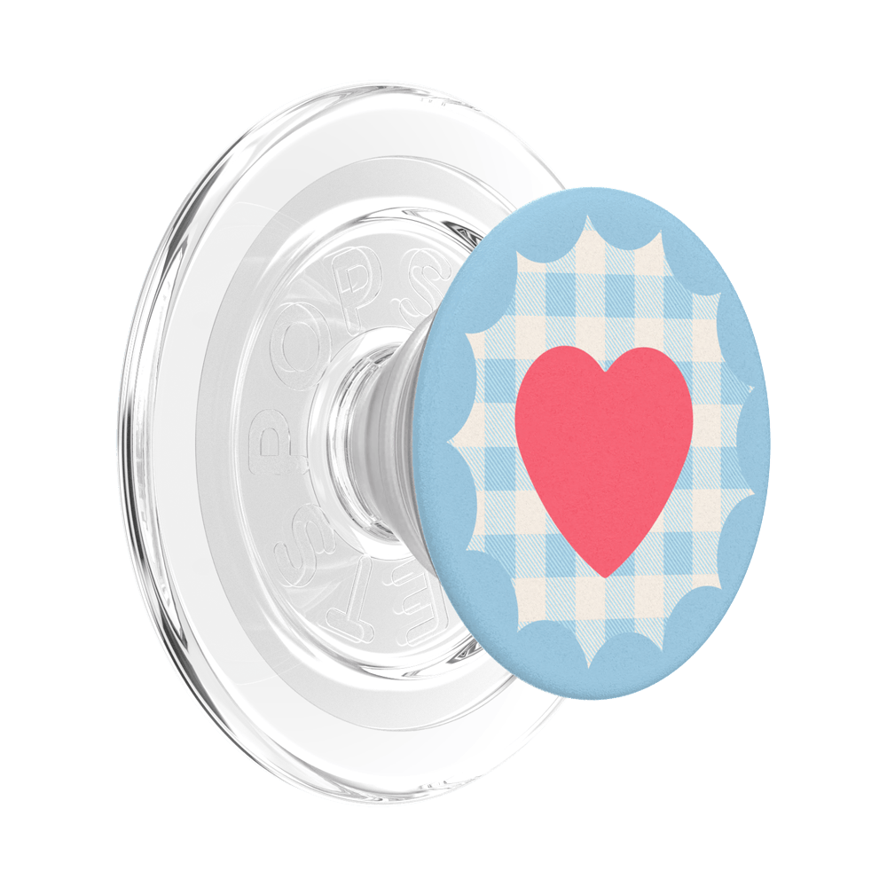 Gingham Heart —  MagSafe PopGrip - US 79400