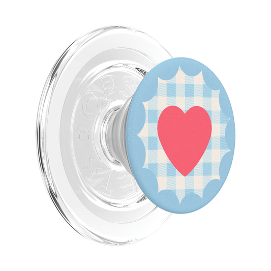 Gingham Heart —  MagSafe PopGrip - US 79400