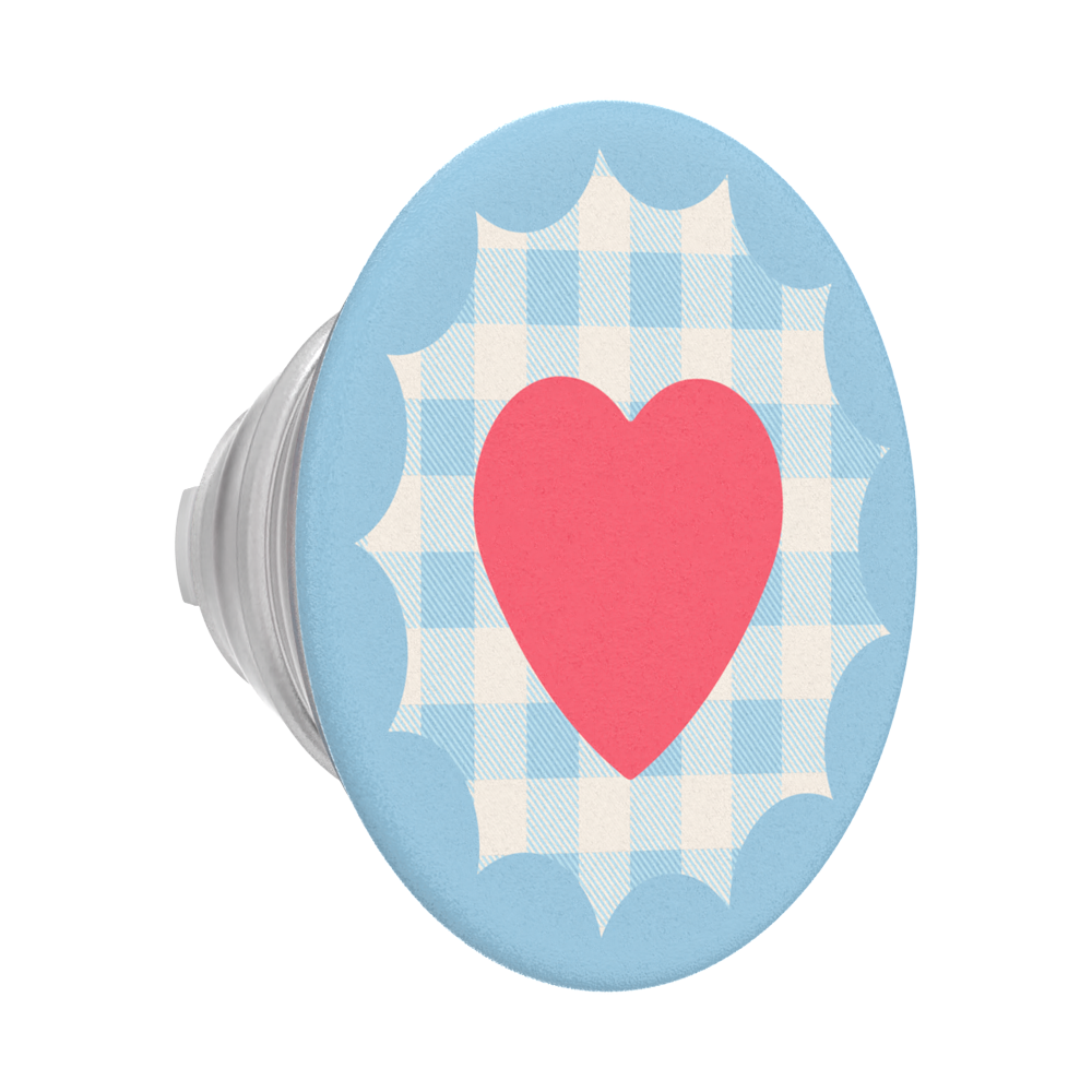 Gingham Heart —  MagSafe PopGrip - US 64286