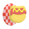 PopOut Hot Dog —  MagSafe PopGrip - US 89797