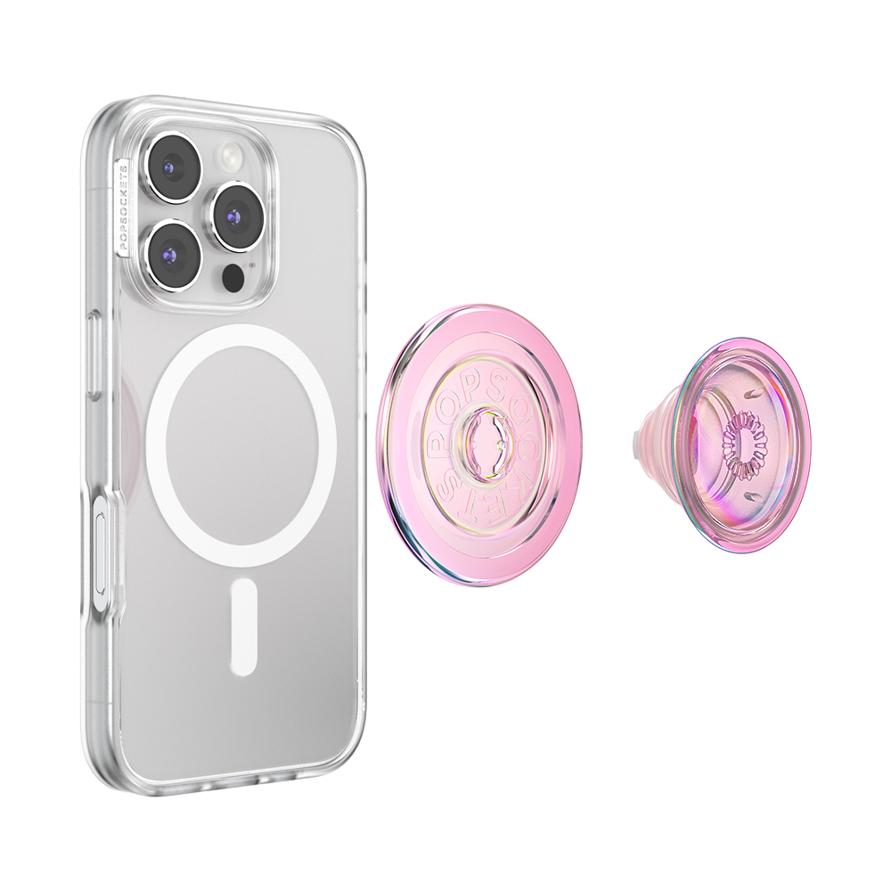 Iridescent Blush Pink — MagSafe PopGrip - US 55532