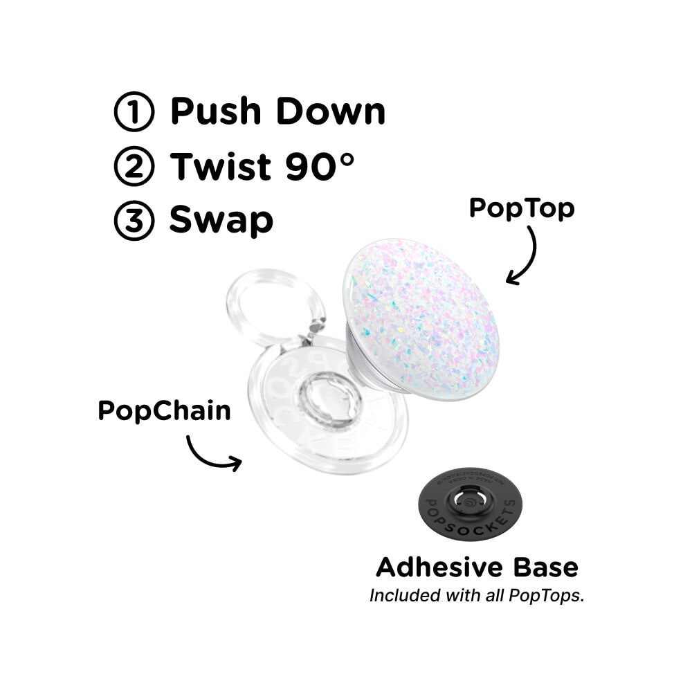 Iridescent Confetti White — PopTop - US 77286