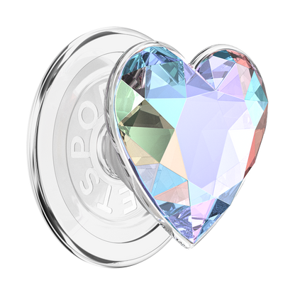 Iridescent Crystal Heart — MagSafe PopGrip - US 20446
