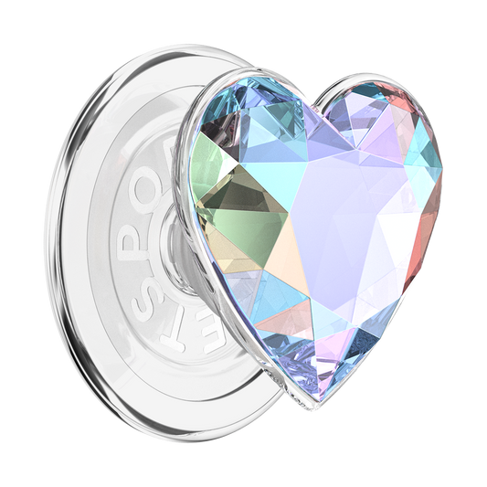 Iridescent Crystal Heart — MagSafe PopGrip - US 02520