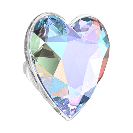 Iridescent Dichroic Heart — PopTop - US 04931