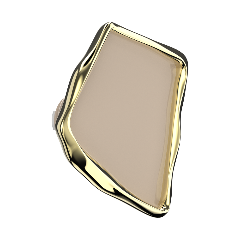 Enamel Latte Cut — PopTop - US 15130