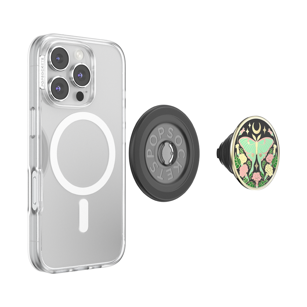 Enamel Luna Moth — MagSafe PopGrip - US 52503