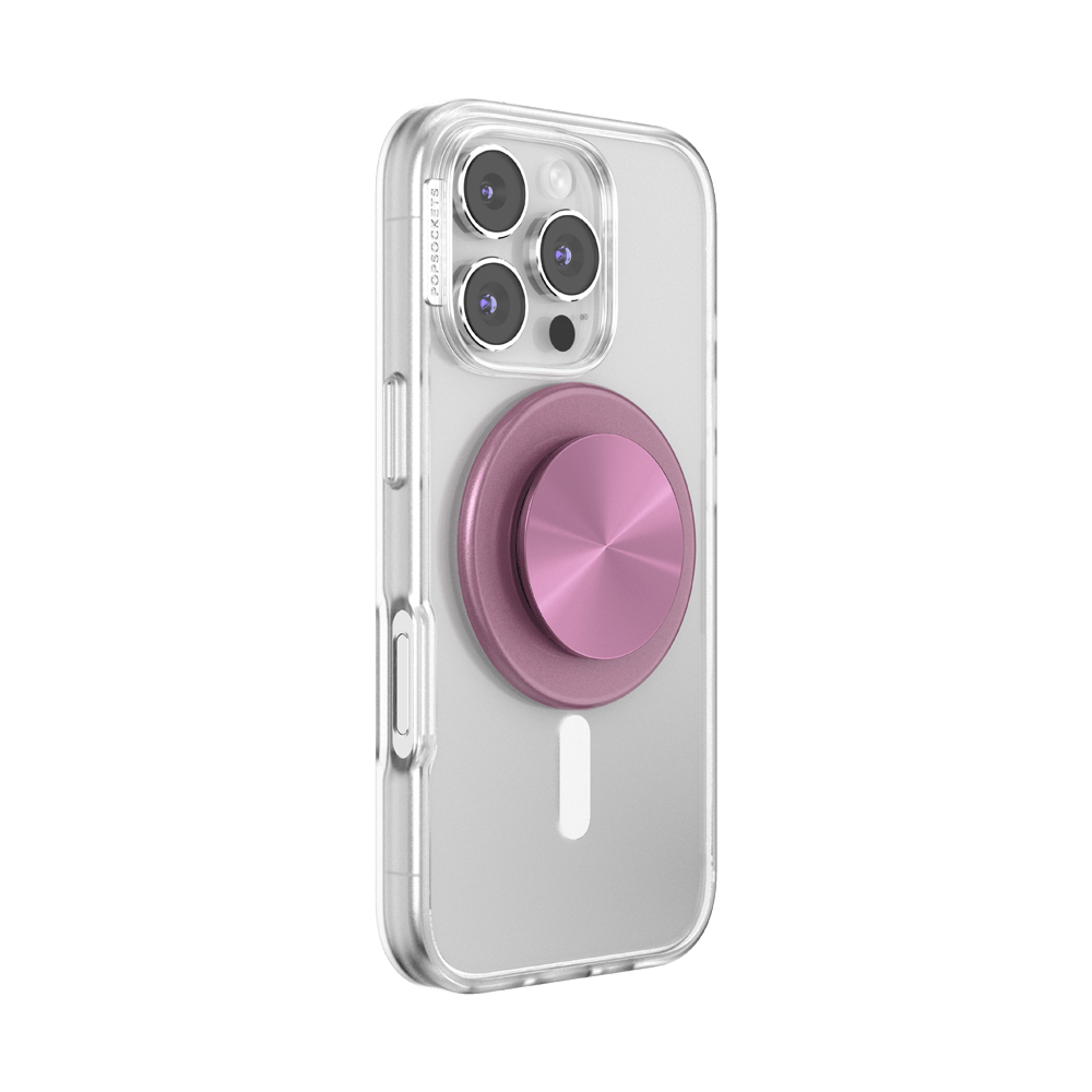 Aluminum Mauve Radial — MagSafe PopGrip - US 47065