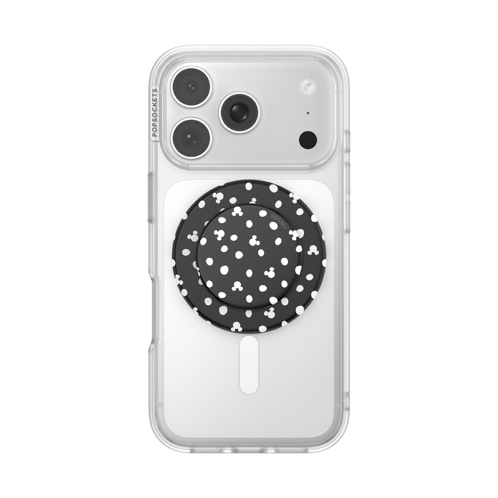 Mickey Polka Dot Black — MagSafe PopGrip - US 99937