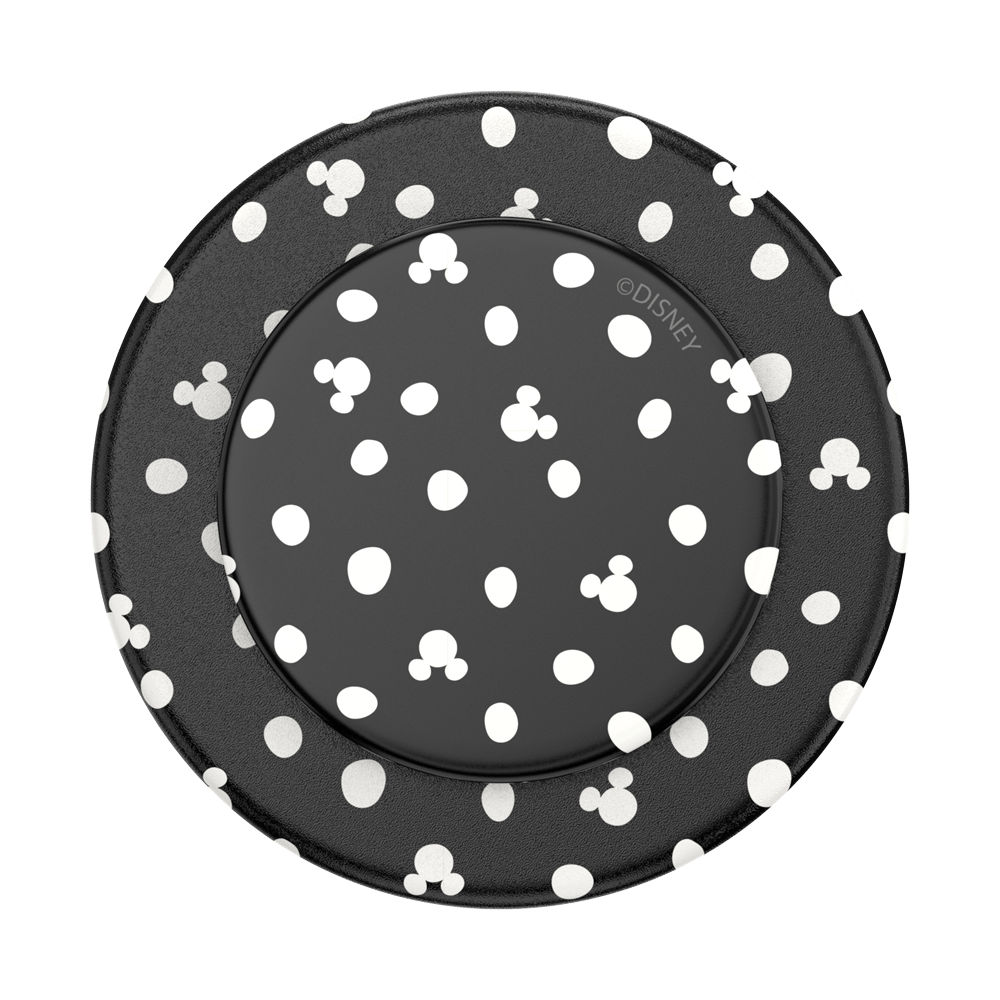 Mickey Polka Dot Black — MagSafe PopGrip - US 32105