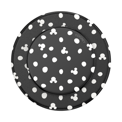 Mickey Polka Dot Black — MagSafe PopGrip - US 78067