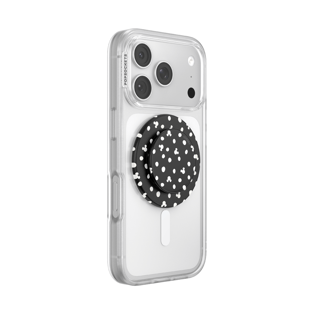 Mickey Polka Dot Black — MagSafe PopGrip - US 91886