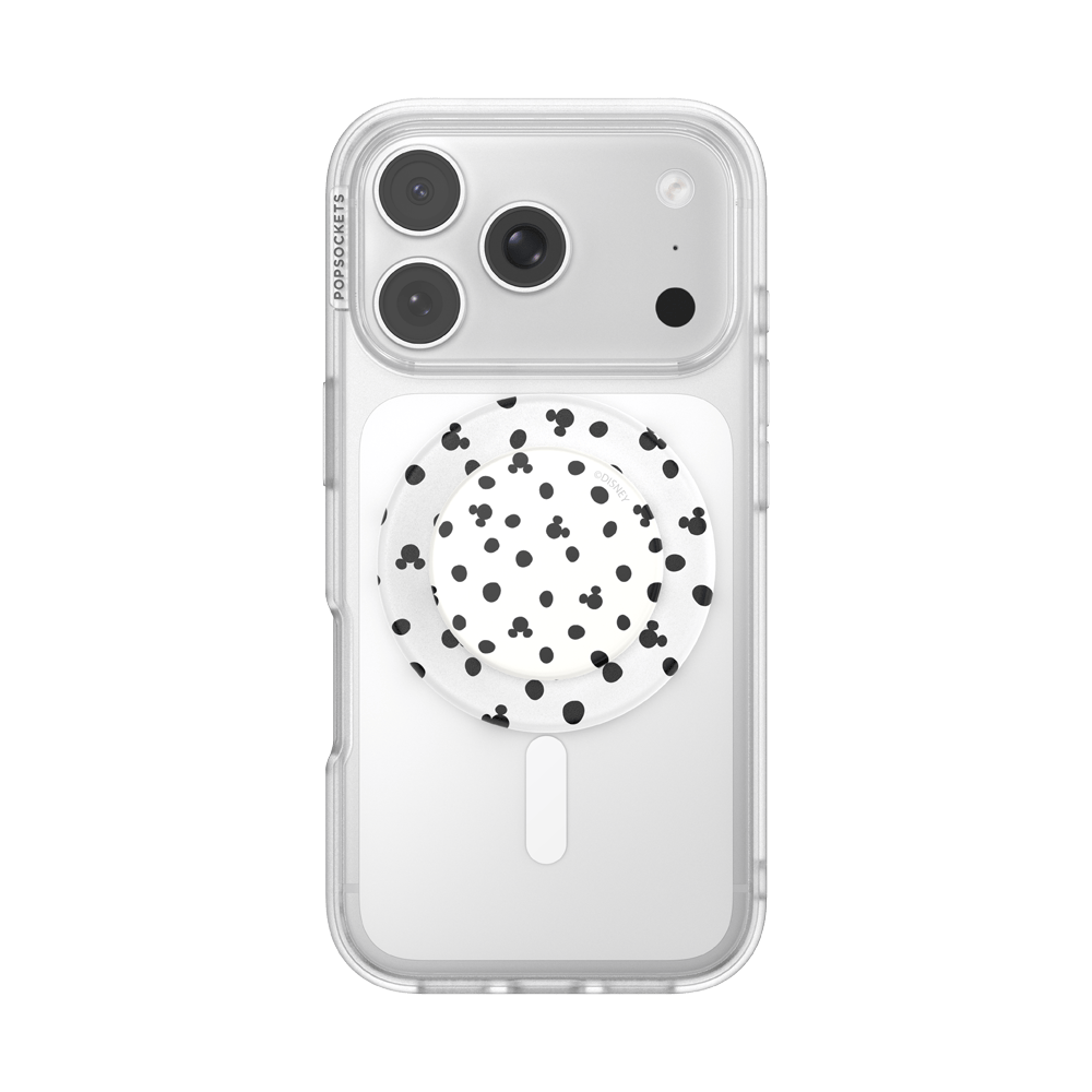 Mickey Polka Dot White — MagSafe PopGrip - US 55786