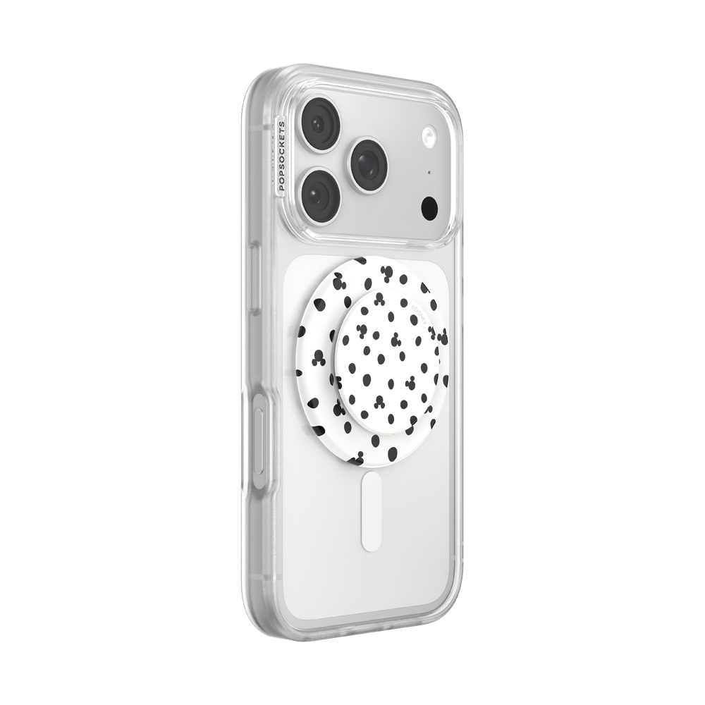 Mickey Polka Dot White — MagSafe PopGrip - US 23745