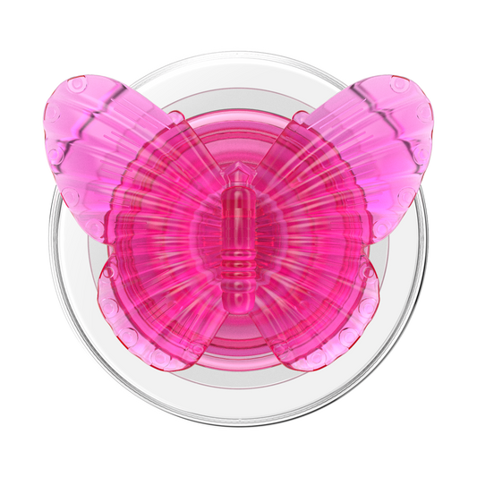 Molded Butterfly Magenta — MagSafe PopGrip - US 28061