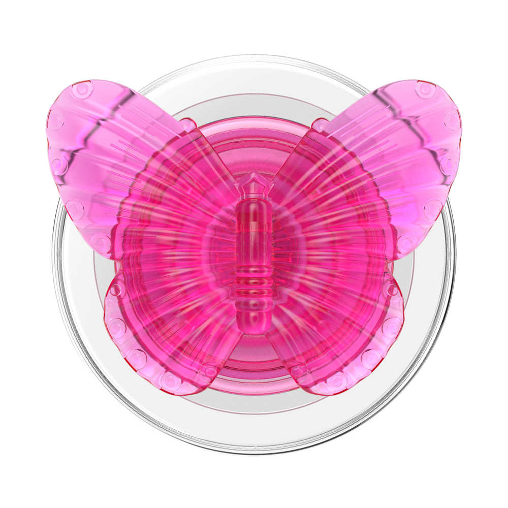 Molded Butterfly Magenta — MagSafe PopGrip - US 73187