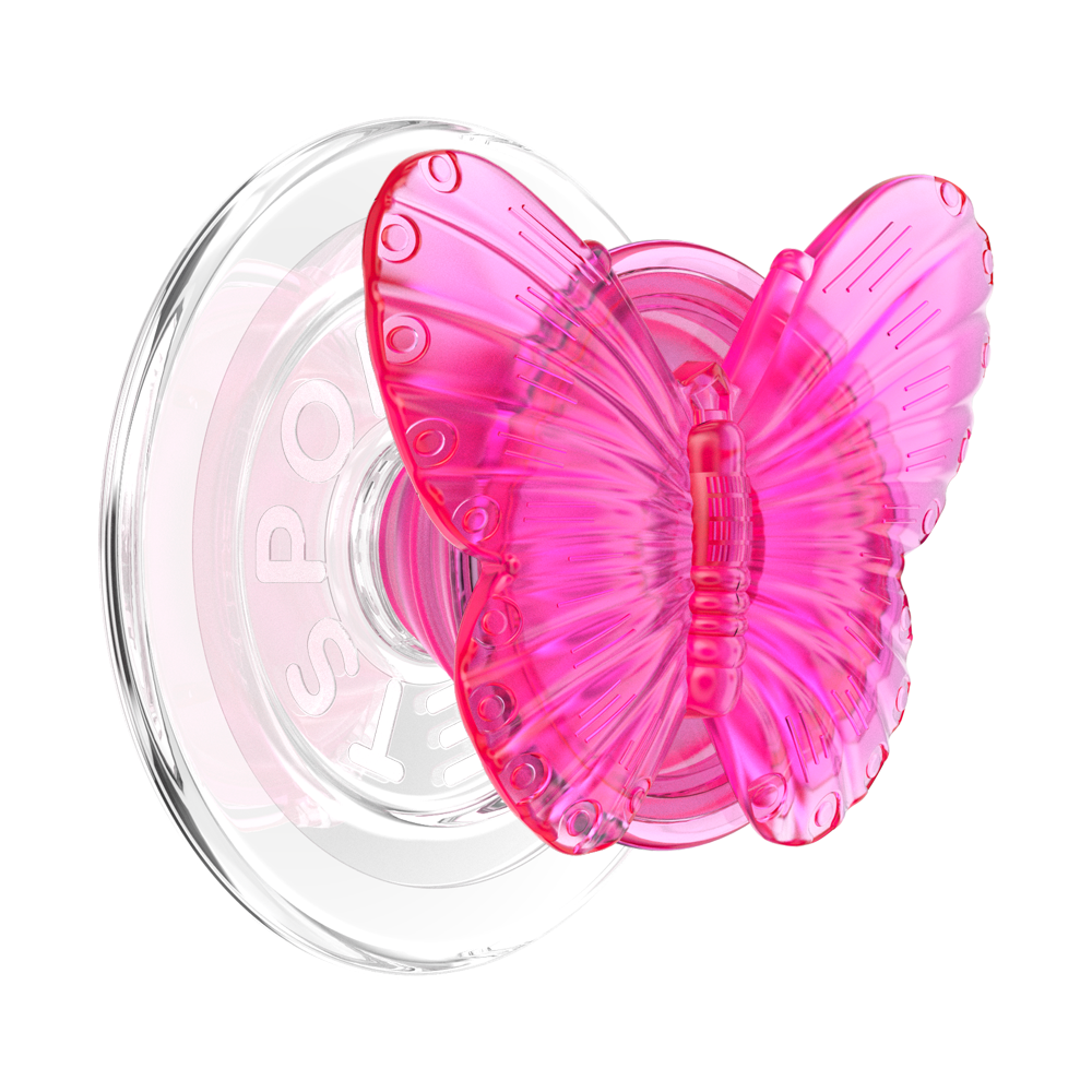 Molded Butterfly Magenta — MagSafe PopGrip - US 53575