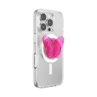 Molded Butterfly Magenta — MagSafe PopGrip - US 35625