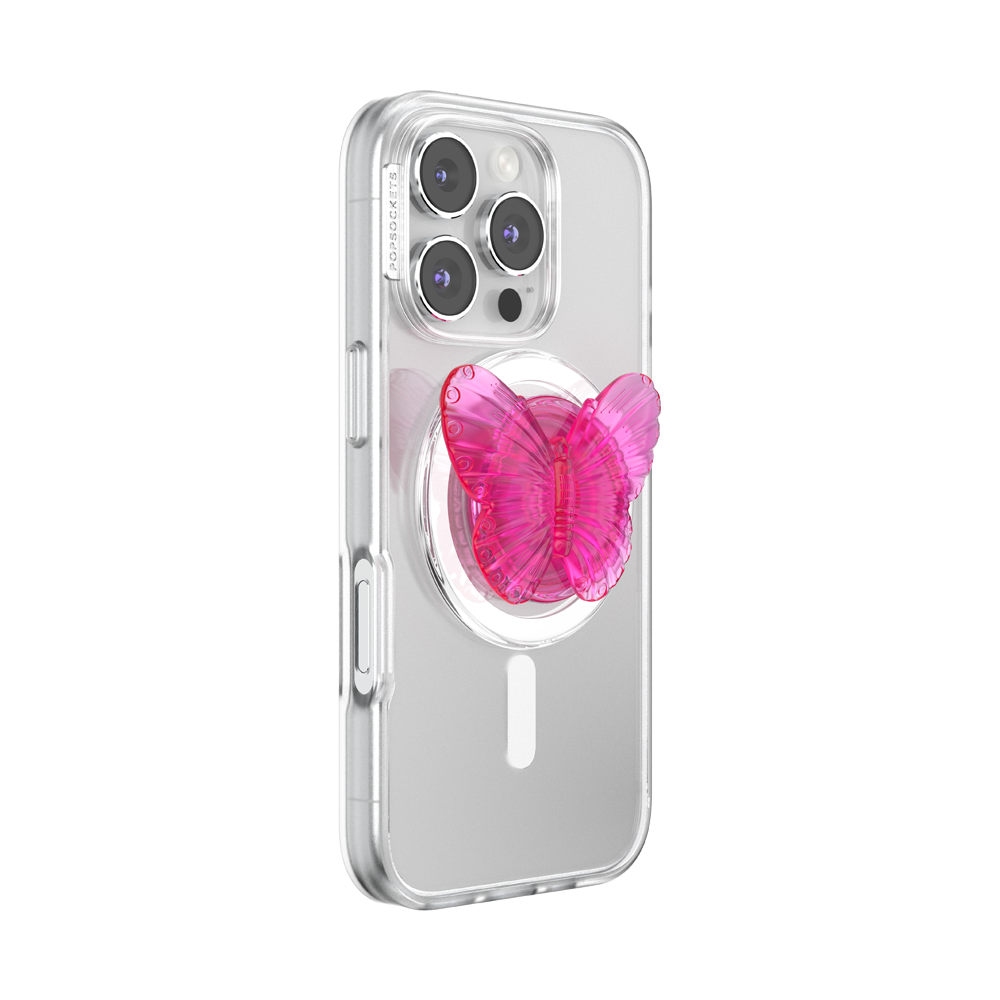 Molded Butterfly Magenta — MagSafe PopGrip - US 73187