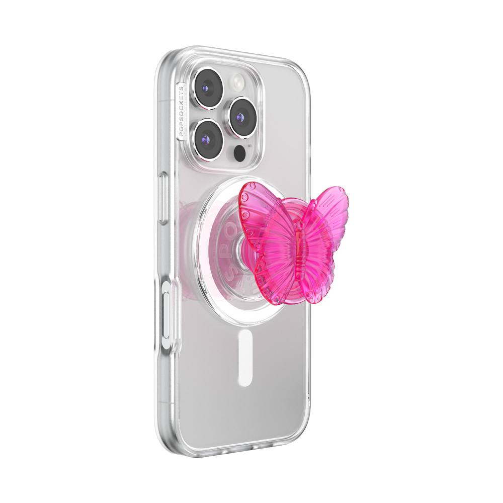 Molded Butterfly Magenta — MagSafe PopGrip - US 73187