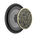 Enamel Monstera Black — MagSafe PopGrip - US 19917