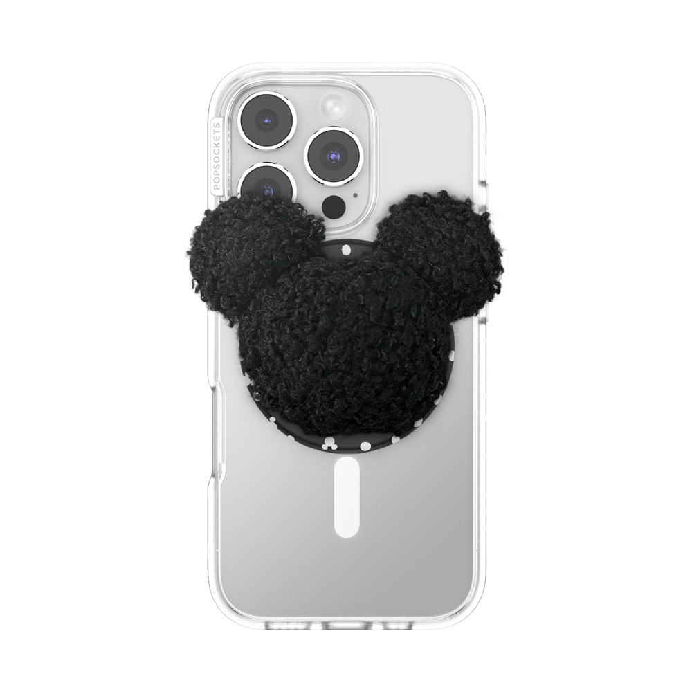 Plush Mickey Black — MagSafe PopGrip - US 13115