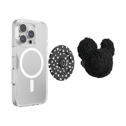 Plush Mickey Black — MagSafe PopGrip - US 78570