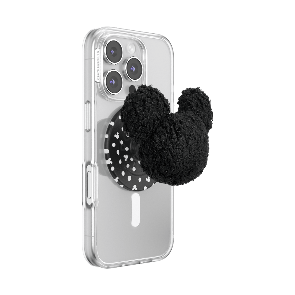 Plush Mickey Black — MagSafe PopGrip - US 13115
