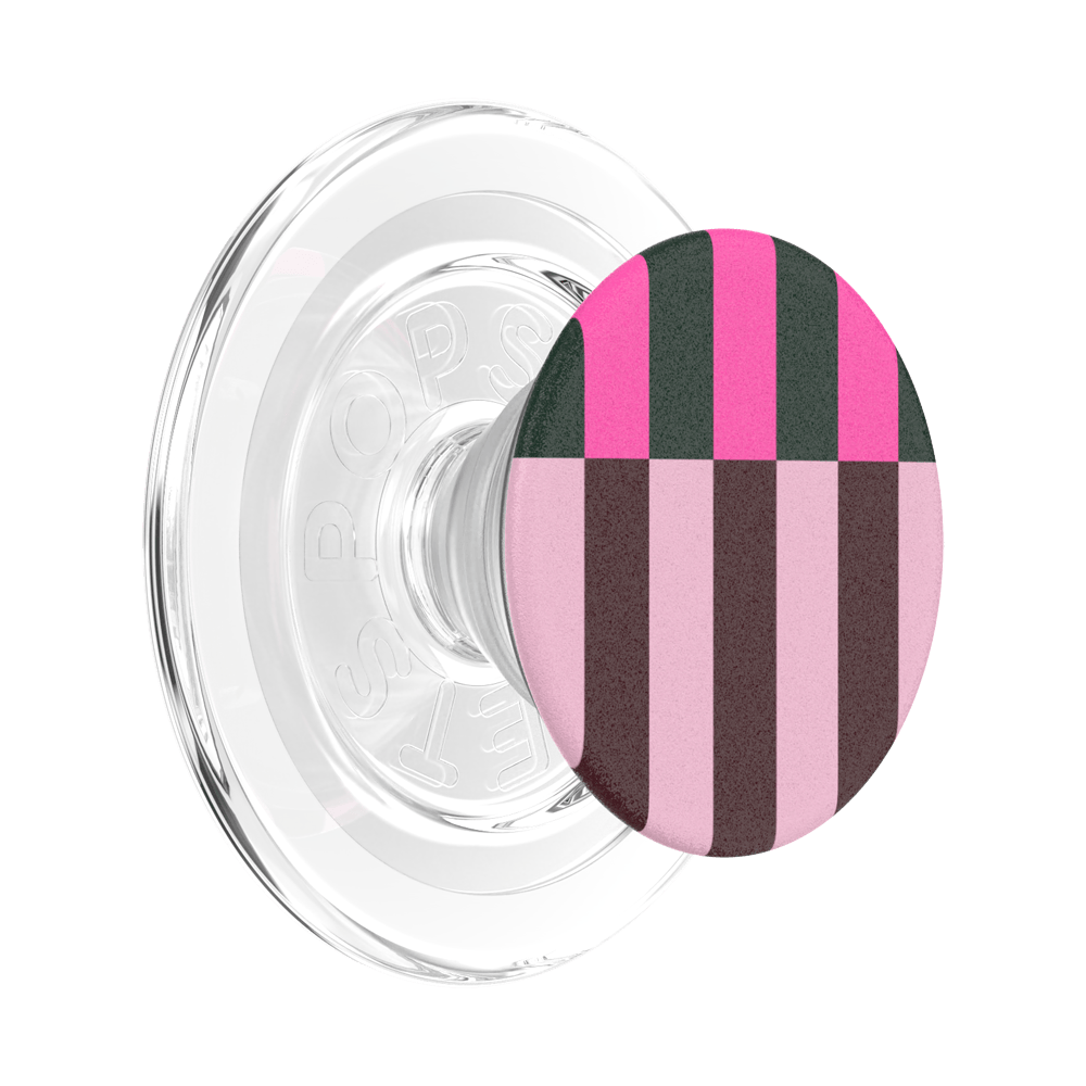 Pop of Pink Stripe — MagSafe PopGrip - US 80012