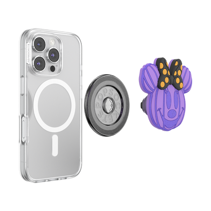 PopOut Pumpkin Minnie Mouse Purple— MagSafe PopGrip - US 57163