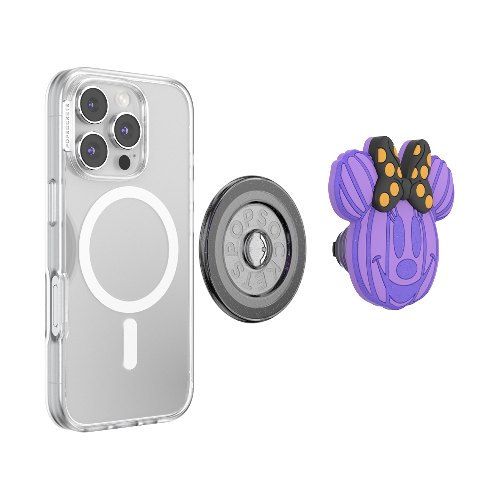 PopOut Pumpkin Minnie Mouse Purple— MagSafe PopGrip - US 00199