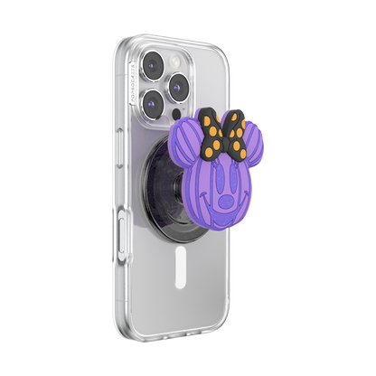 PopOut Pumpkin Minnie Mouse Purple— MagSafe PopGrip - US 57163