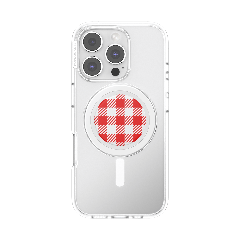 Red Gingham — MagSafe PopGrip - US 62091