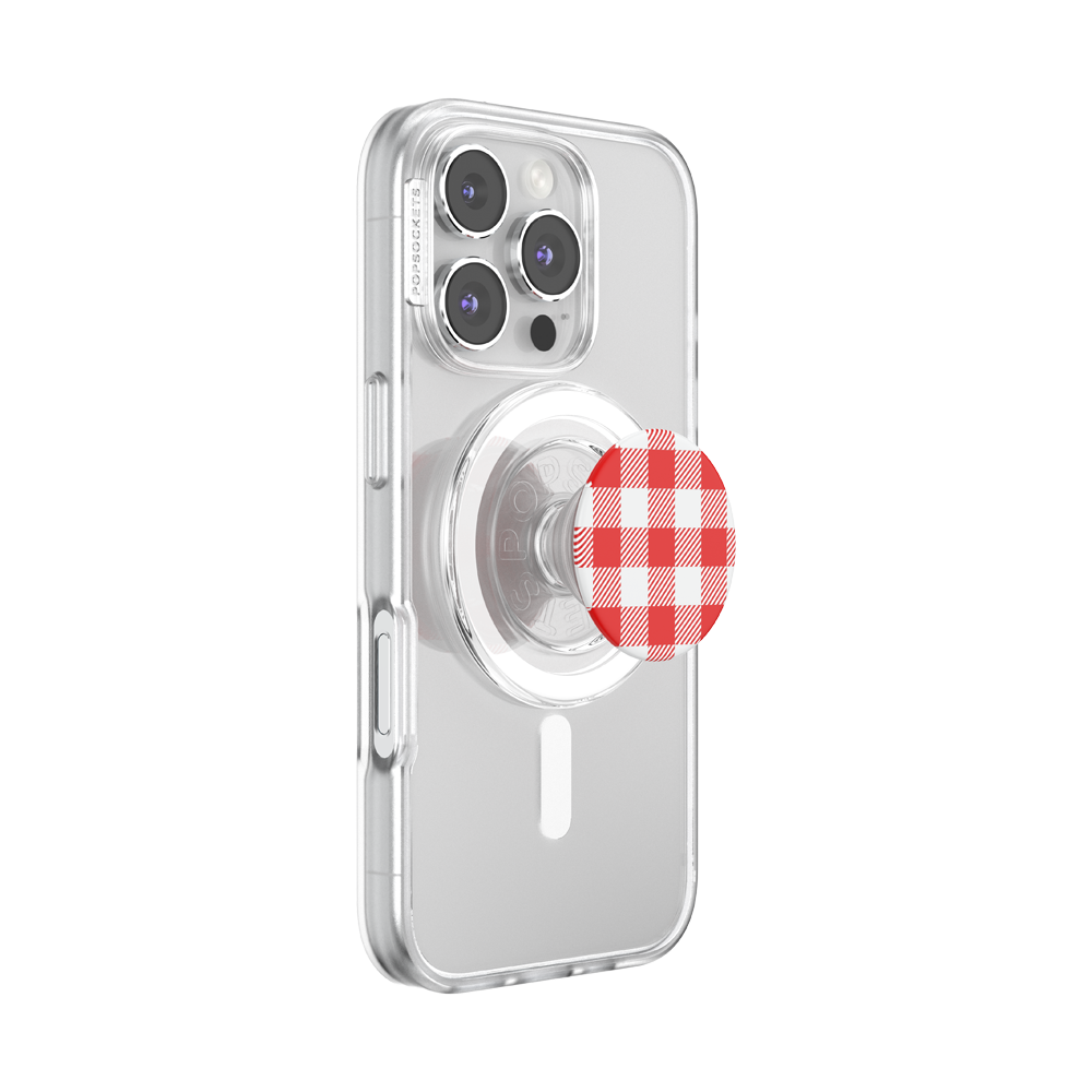 Red Gingham — MagSafe PopGrip - US 77099