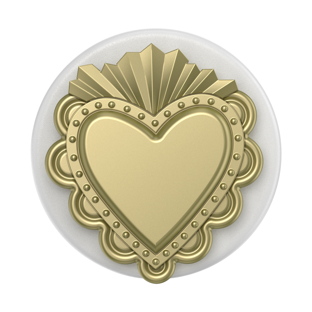 PopOut Sacred Heart Gold — MagSafe PopGrip - US 16465