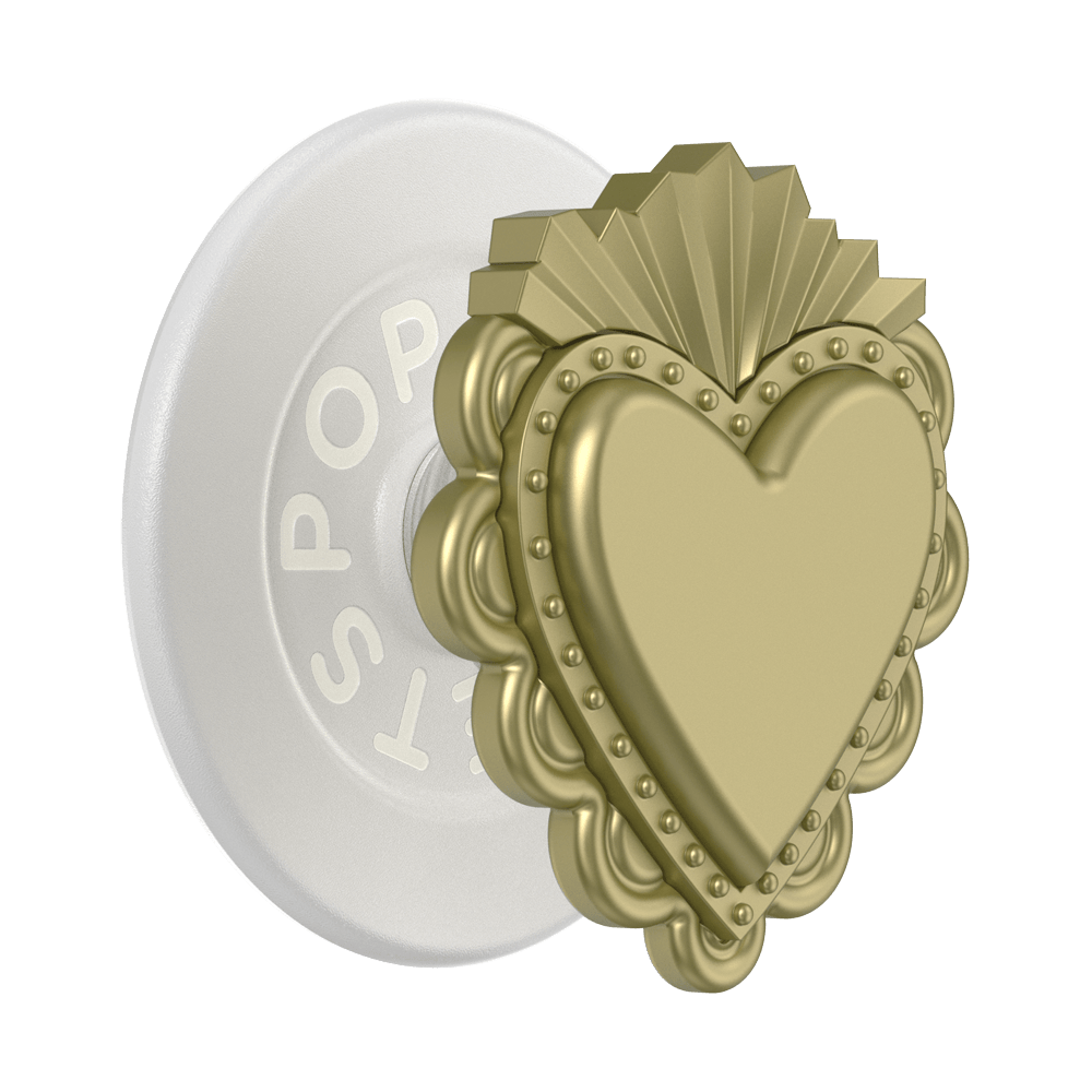 PopOut Sacred Heart Gold — MagSafe PopGrip - US 23396