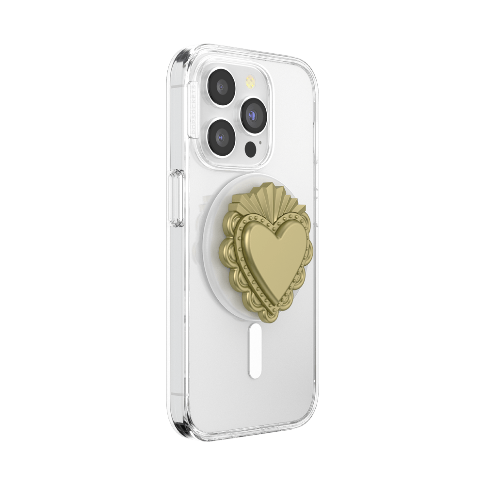 PopOut Sacred Heart Gold — MagSafe PopGrip - US 55947