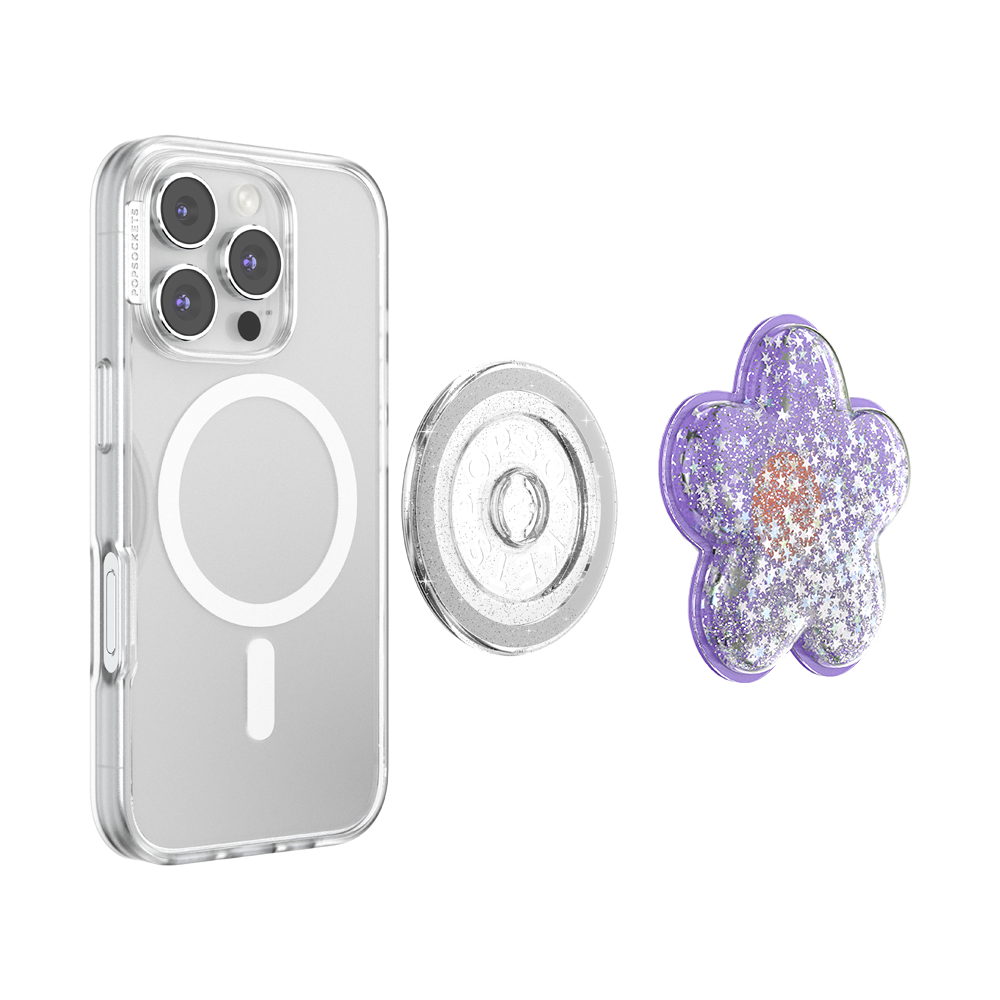 Tidepool Squishy Daisy Lavender — MagSafe PopGrip - US 09794