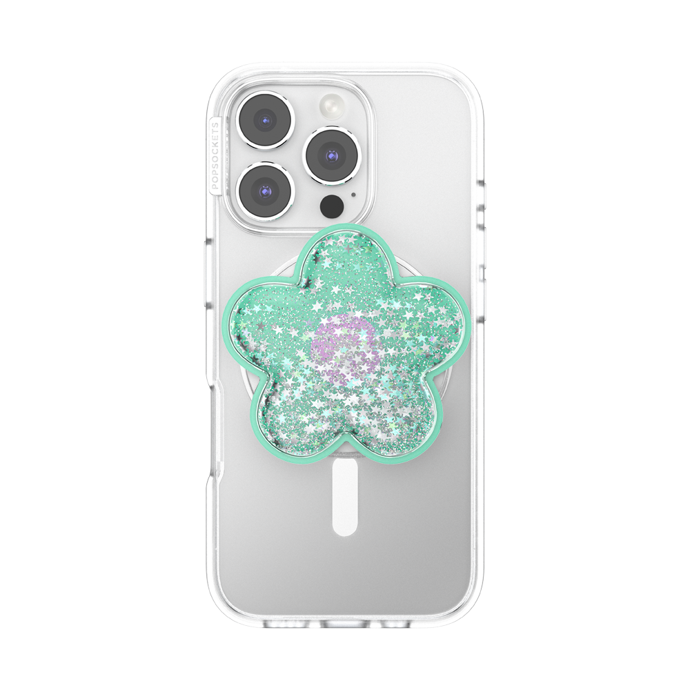 Tidepool Squishy Daisy Turquoise — MagSafe PopGrip - US 63334