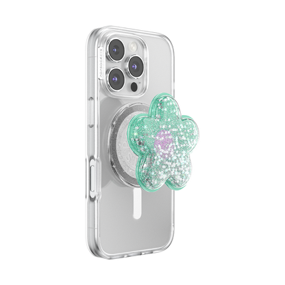 Tidepool Squishy Daisy Turquoise — MagSafe PopGrip - US 21902