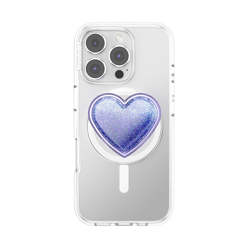 Tidepool Squishy Heart Lavender — MagSafe PopGrip - US 41341