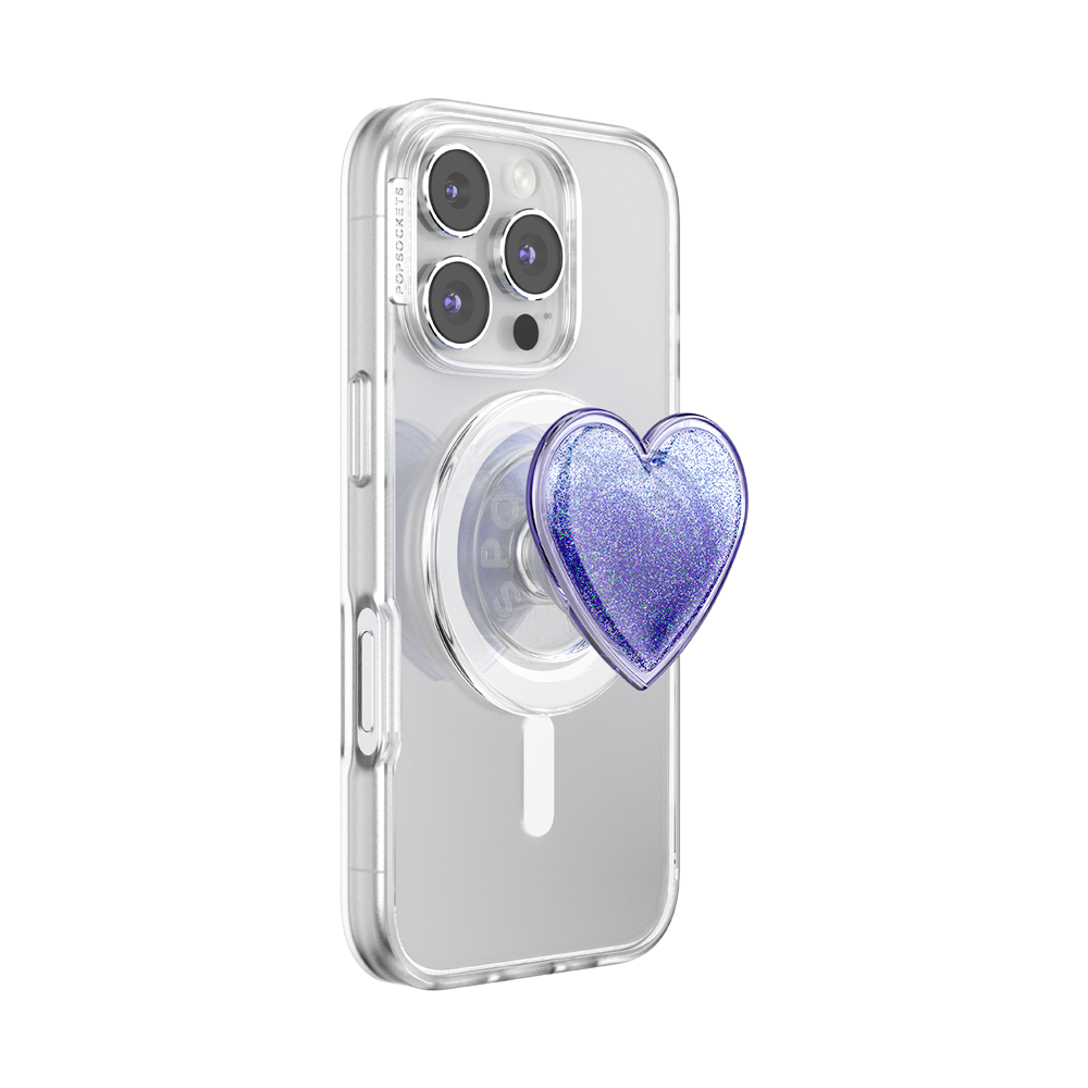 Tidepool Squishy Heart Lavender — MagSafe PopGrip - US 41341