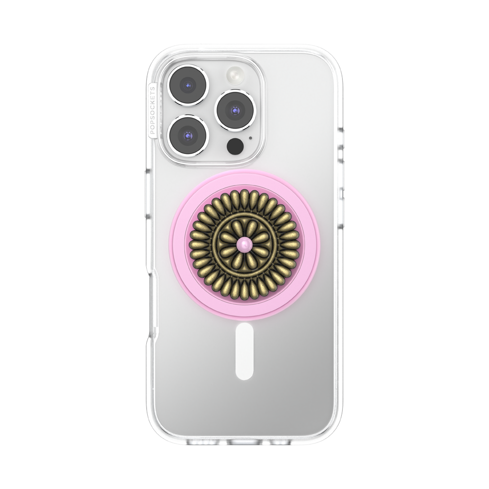 Enamel Stamped Pink — MagSafe PopGrip - US 52465