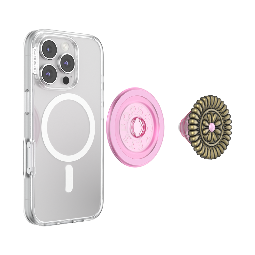 Enamel Stamped Pink — MagSafe PopGrip - US 21813