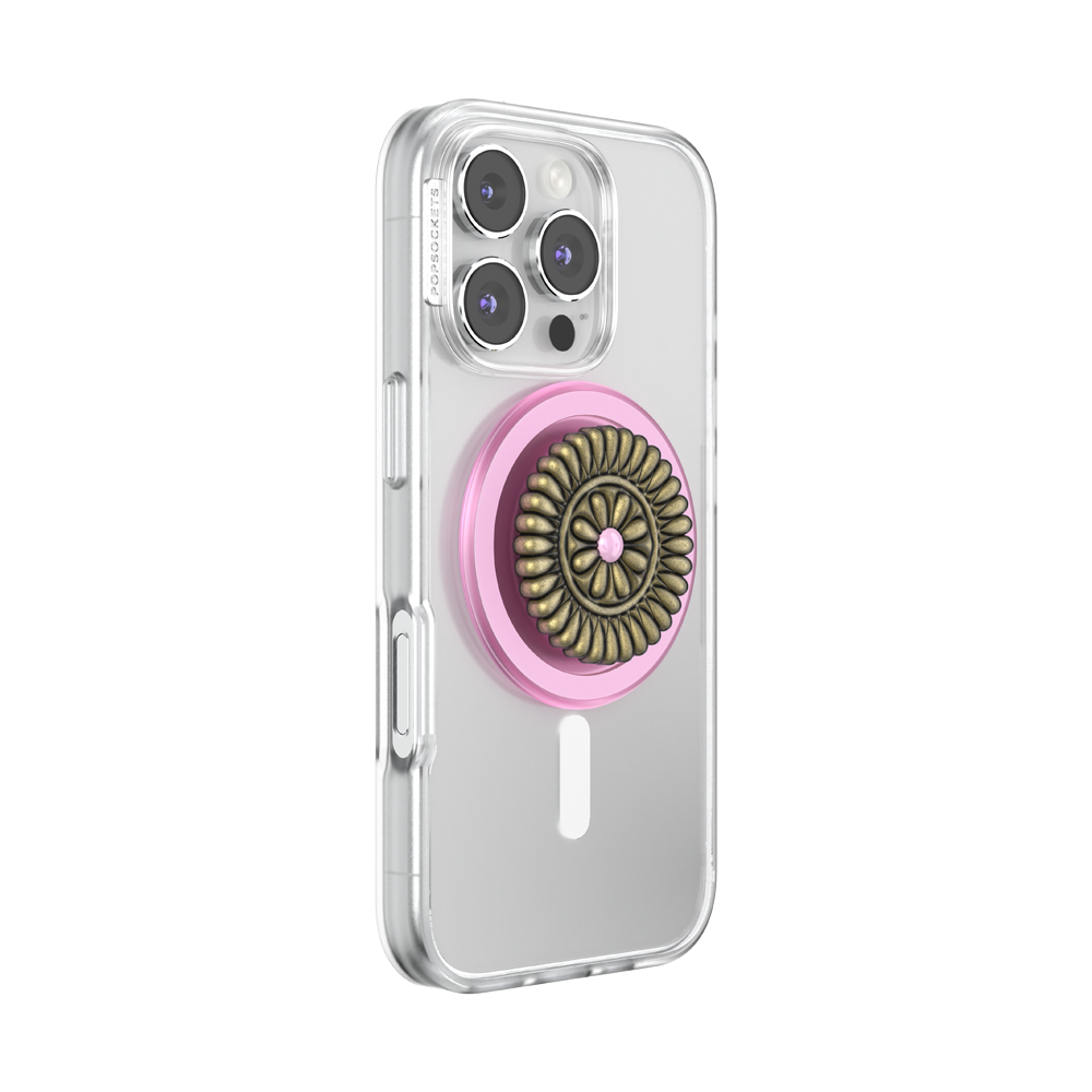 Enamel Stamped Pink — MagSafe PopGrip - US 52465